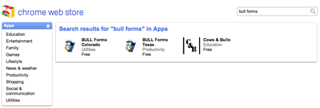 BULL Forms Texas Click on Bob the Bull