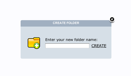 BULL Forms Texas Files Create Folder